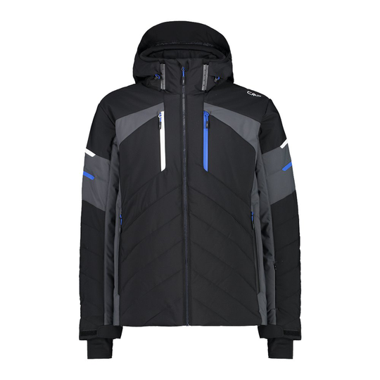 Cmp Zip Hood 31w0377 Jacket Black S Man