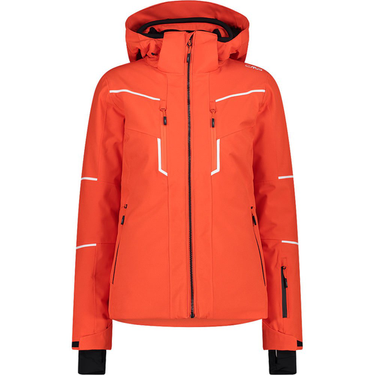 Cmp Zip Hood 32w0206 Jacket Orange 2XL Woman