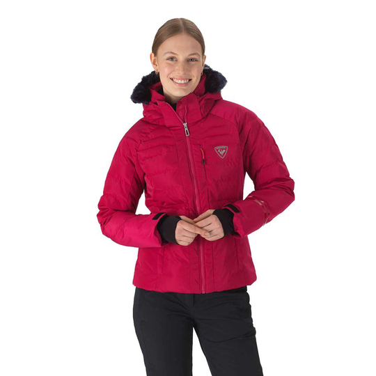Rossignol Rapide Pearly Jacket Red XL Woman