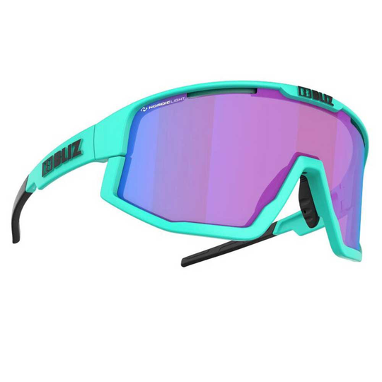 Bliz Fusion Nano Optics Nordic Light Sunglasses Green,Purple Begonia - Violet With Blue Multicoating/CAT2