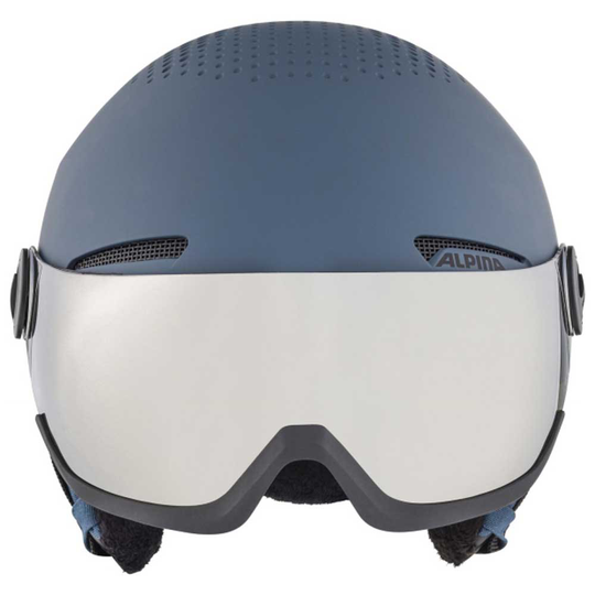 Alpina Arber Visor Q-lite Helmet Blue 54-58 cm