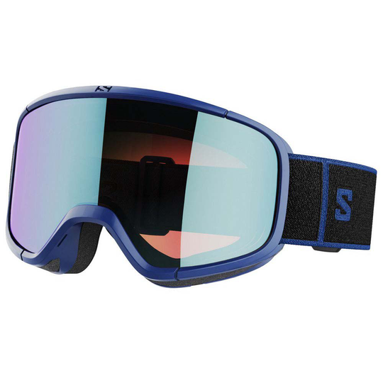 Salomon Aksium 2.0 Ski Goggles Black Blue/CAT 2