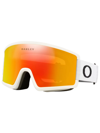 Oakley Target Line L Matte White Goggle fire iridium