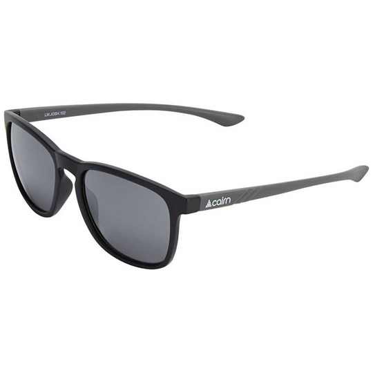 Cairn Josh Mirror Sunglasses Black,Grey Mirror/CAT 3