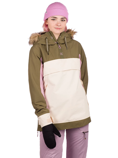 Roxy Shelter Anorak burnt olive