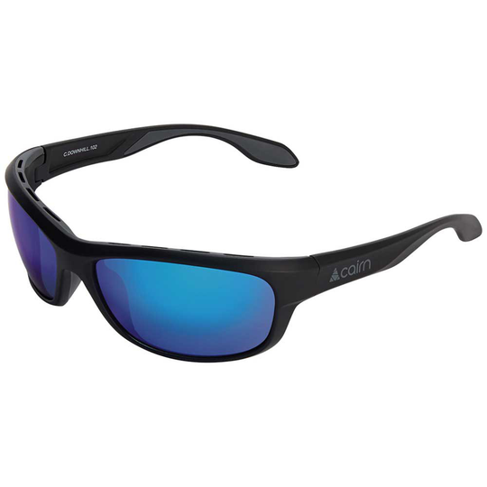 Cairn Downhill Mirror Sunglasses Blue,Black Mirror/CAT 3