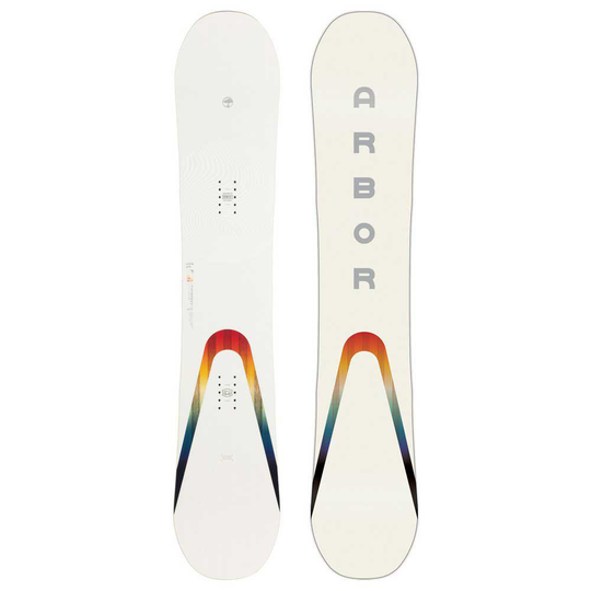 Arbor Poparazzi Rocker Woman Snowboard White 147