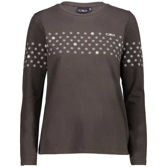 Cmp 39u3486 Long Sleeve T-shirt Green S Woman