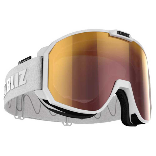 Bliz Split Nano Optics Ski Goggle Grey Nano Optics Brown With Red Multicoating/CAT3 + Pink/CAT1