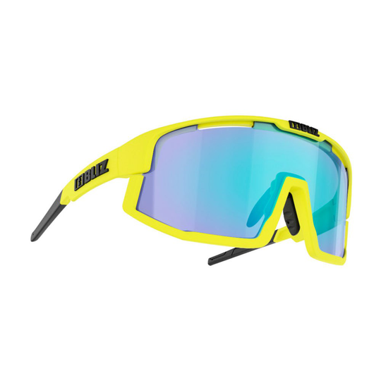 Bliz Vision Sunglasses Yellow,Blue Smoke With Blue Multi/CAT3