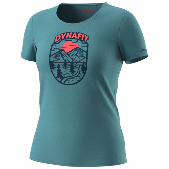Dynafit Graphic Co Short Sleeve T-shirt Grey XS Woman