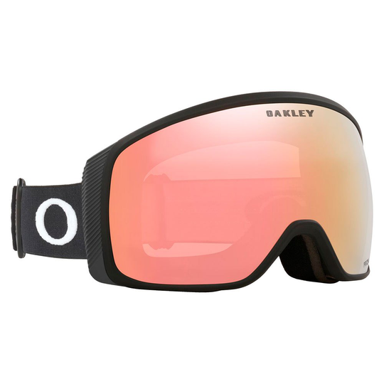 Oakley Flight Tracker M Prizm Ski Goggles Black Prizm Rose Gold Iridium/CAT3