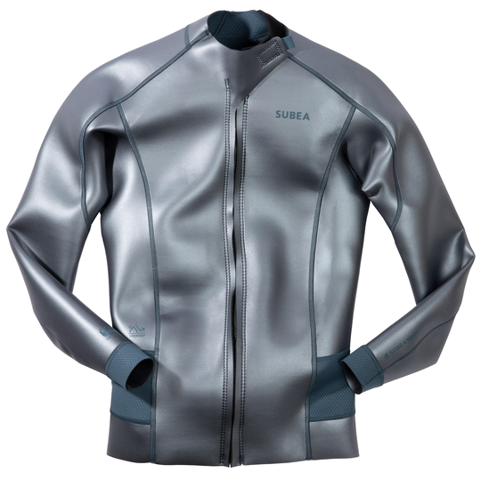 Free-diving Top Frd 500 Men's Glide Skin Neoprene 1.5mm Grey