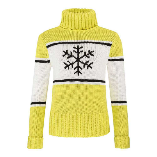Head Rebels Coco High Neck Sweater Yellow L Woman