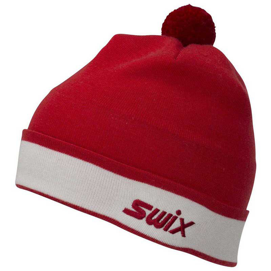Swix Tradition Fold Up Beanie Red M-L Man