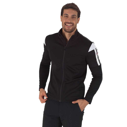 Rossignol Aerial Full Zip Sweatshirt Black L Man