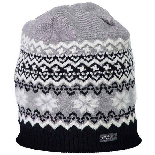 Cmp Knitted 5505062 Beanie Grey Woman