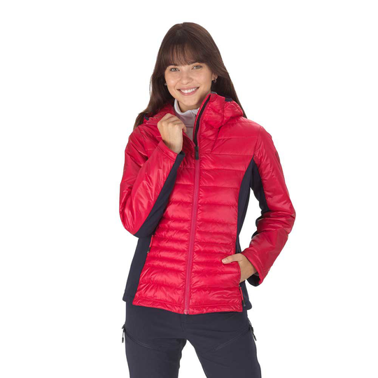 Rossignol Skpr Hybrid Light Jacket Pink L Woman