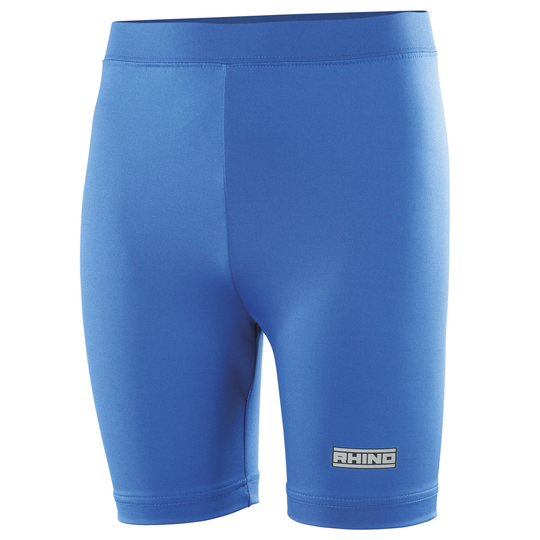 Childrens Boys Thermal Underwear Sports Base Layer Shorts (royal)