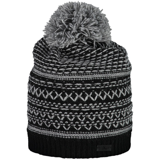 Cmp Knitted 5505408 Beanie Black Woman