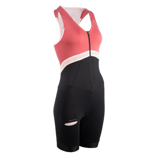 Women's Short-distance Sd Triathlon Trisuit - Raspberry Pink