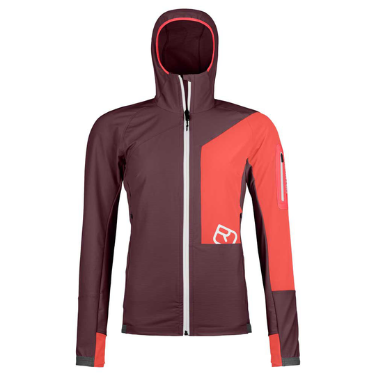 Ortovox Berrino Jacket Red S Woman