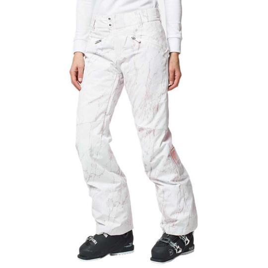 Rossignol Relax Ski Printed Pants White L Woman