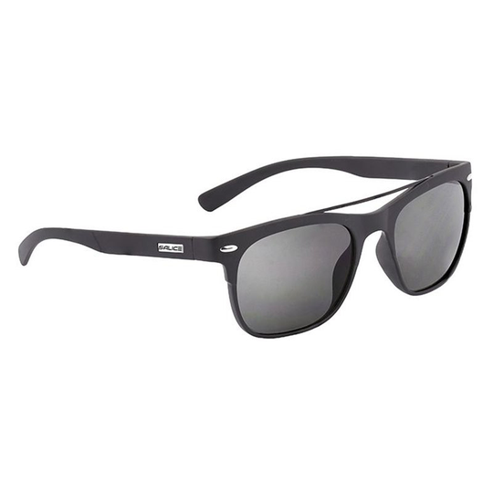 Salice 850 Polarflex Sunglasses Black Polarflex Smoke/CAT3