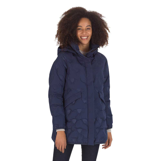 Rossignol Welded Quilt Shield Long Jacket Grey S Woman