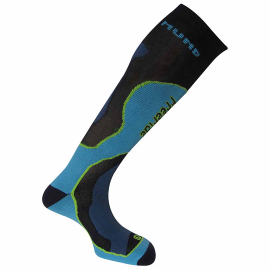 Mund Socks Freeride Socks Blue,Black EU 34-37 Man