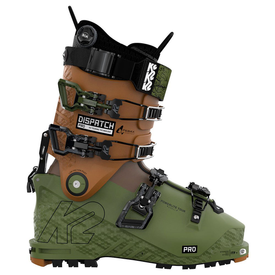 K2 Dispatch Pro Touring Ski Boots Green 27.5
