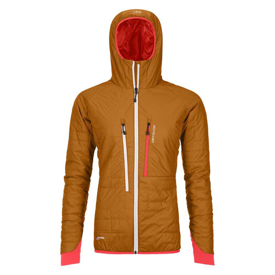 Ortovox Swisswool Piz Boè Jacket Orange S Woman