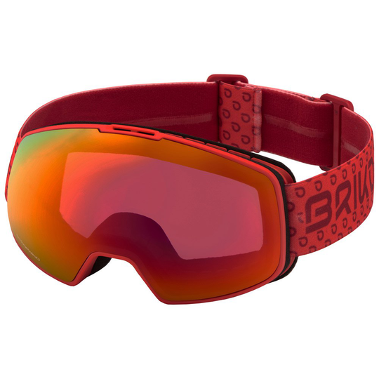 Briko Nyira Ski Goggles Pink Orange Pink Mirror/CAT3