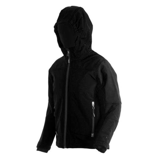 Cmp Fix Hood 3a00094 Jacket Black 3 Years Boy