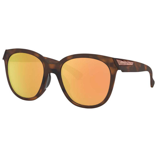 Oakley Low Key Polarized Prizm Sunglasses Brown Prizm Rose Gold Polarized/CAT3