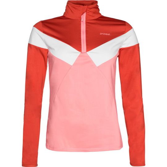 Protest Irene Long Sleeve T-shirt Red,Pink L Woman