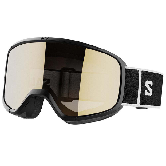 Salomon Aksium 2.0 Access Ski Goggles Black Gold/CAT 2