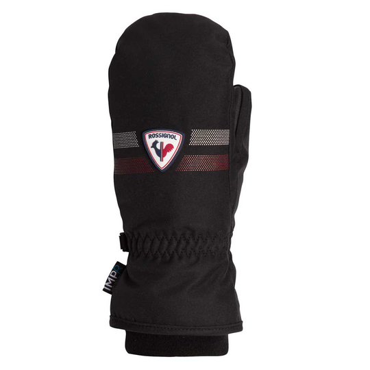 Rossignol Roc Impr Mittens Black 6 Years Boy