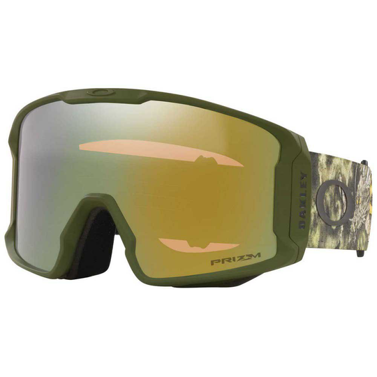 Oakley Line Miner L Kazuhiro Kokubo Prizm Ski Goggles Green Prizm Sage Gold/CAT3