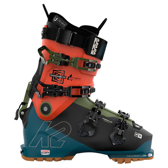 K2 Mindbender 130 Lv Touring Ski Boots Orange 26.5
