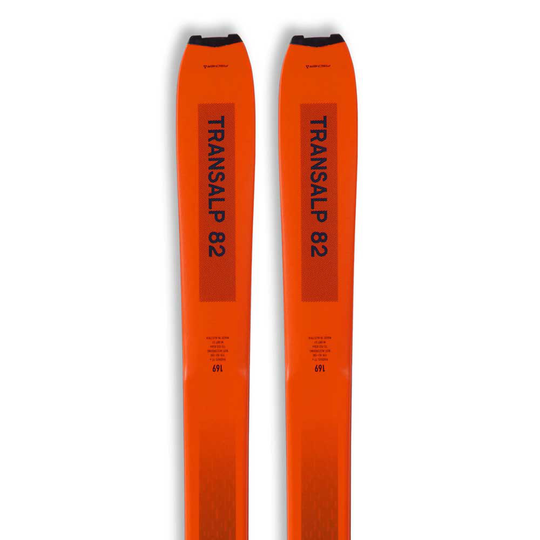 Fischer Transalp 82 Touring Skis Orange 155