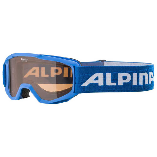 Alpina Piney Ski Goggles Blue Orange/CAT2