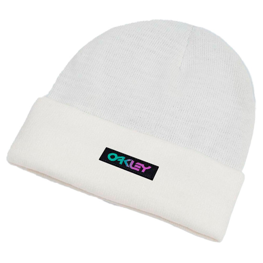 Oakley Apparel B1b Gradient Patch Beanie White Man