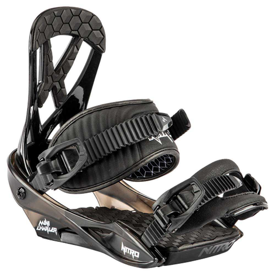 Nitro Mini Charger Snowboard Bindings Black S
