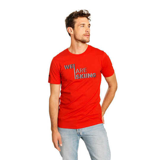 Atomic Rs Short Sleeve T-shirt Red S Man