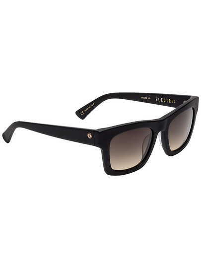 Electric Crasher 49 Matte Black Sunglasses black gradient