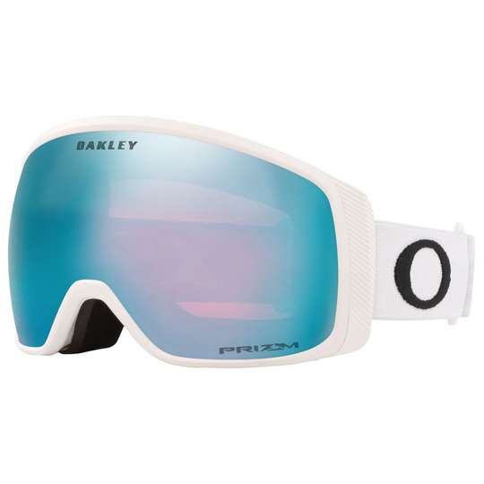 Oakley Flight Tracker Xm Prizm Snow Ski Goggles White Prizm Iridium Snow Sapphire/CAT3