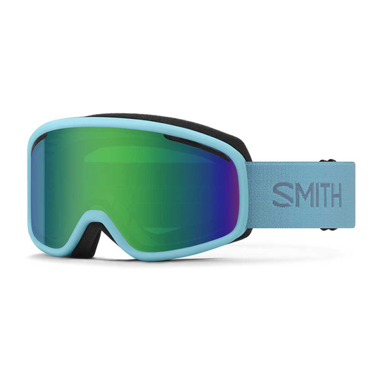Smith Vogue Ski Goggles Blue Green Sol-X Mirror/CAT3