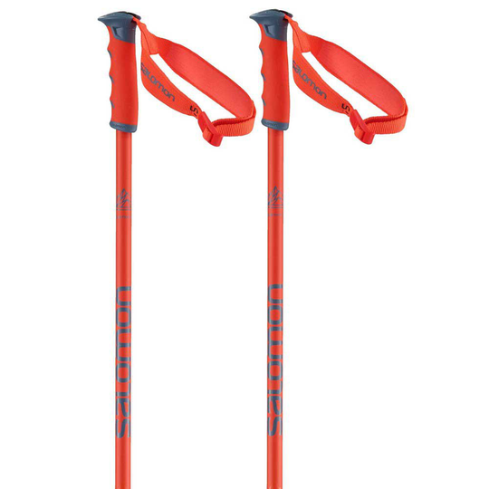 Salomon Hacker S3 Poles Orange 120 cm