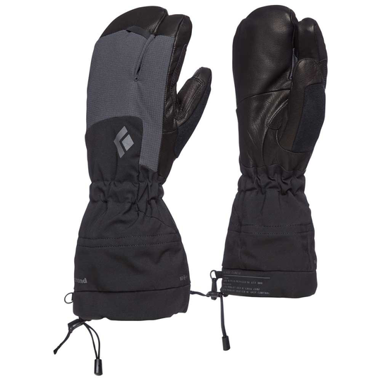 Black Diamond Soloist Finger Gloves Black S Man